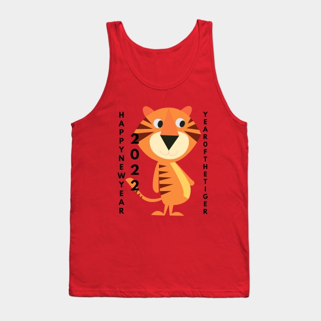 year of tiger 2022 Tank Top by Salizza